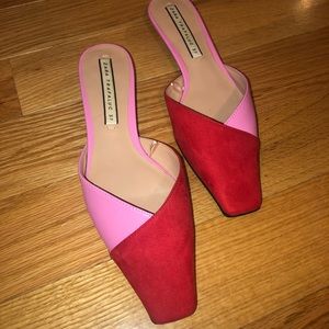 Zara Color Block Flats